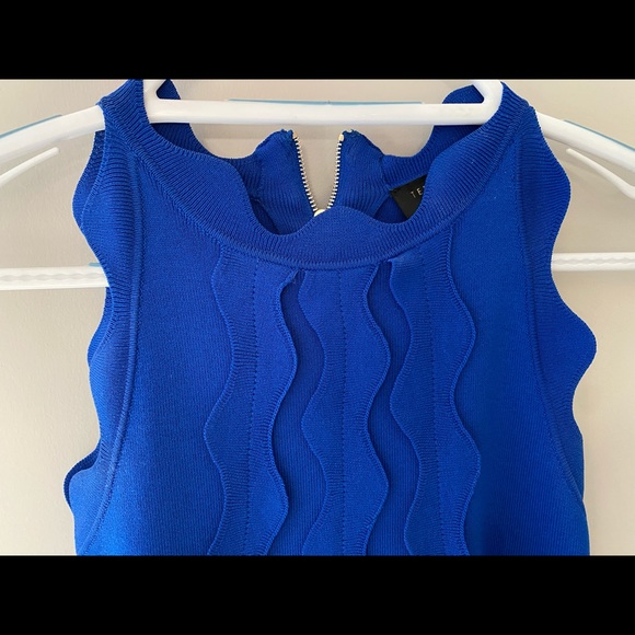Ted Baker Synthetic Rianori Knitted Swing Dress in Blue Size 1 - Picture 5 of 6